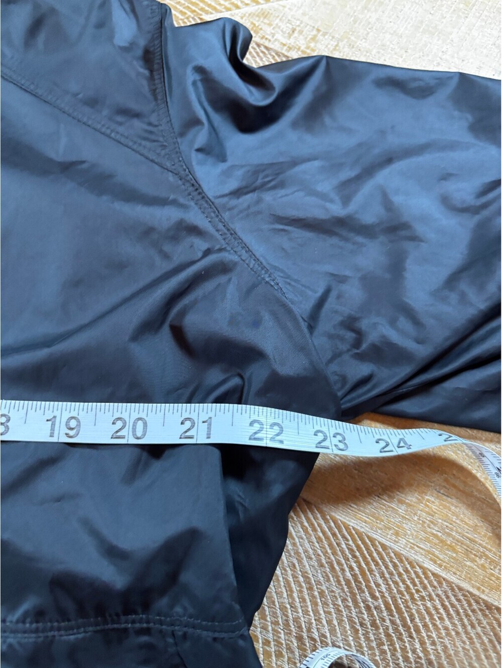 Columbia Center Ridge Women's XL Black Fleece Lined Hooded Windbreaker Jacket - Picture 7 of 7